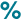 %
