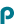 p